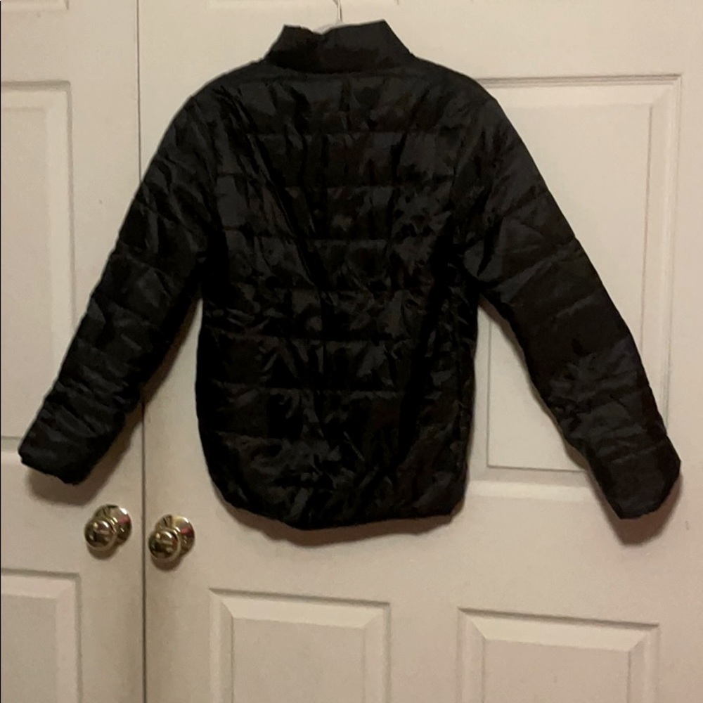 Black Bubble Coat - image 3